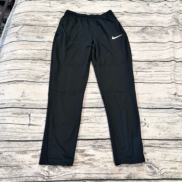 Nike Black Dri-FIT Athletic Pants, Soccer Warm-Ups; Kids’ Size Large - Picture 1 of 3